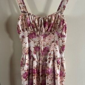 Cider Floral Print Dress Size Med LIKE NEW
